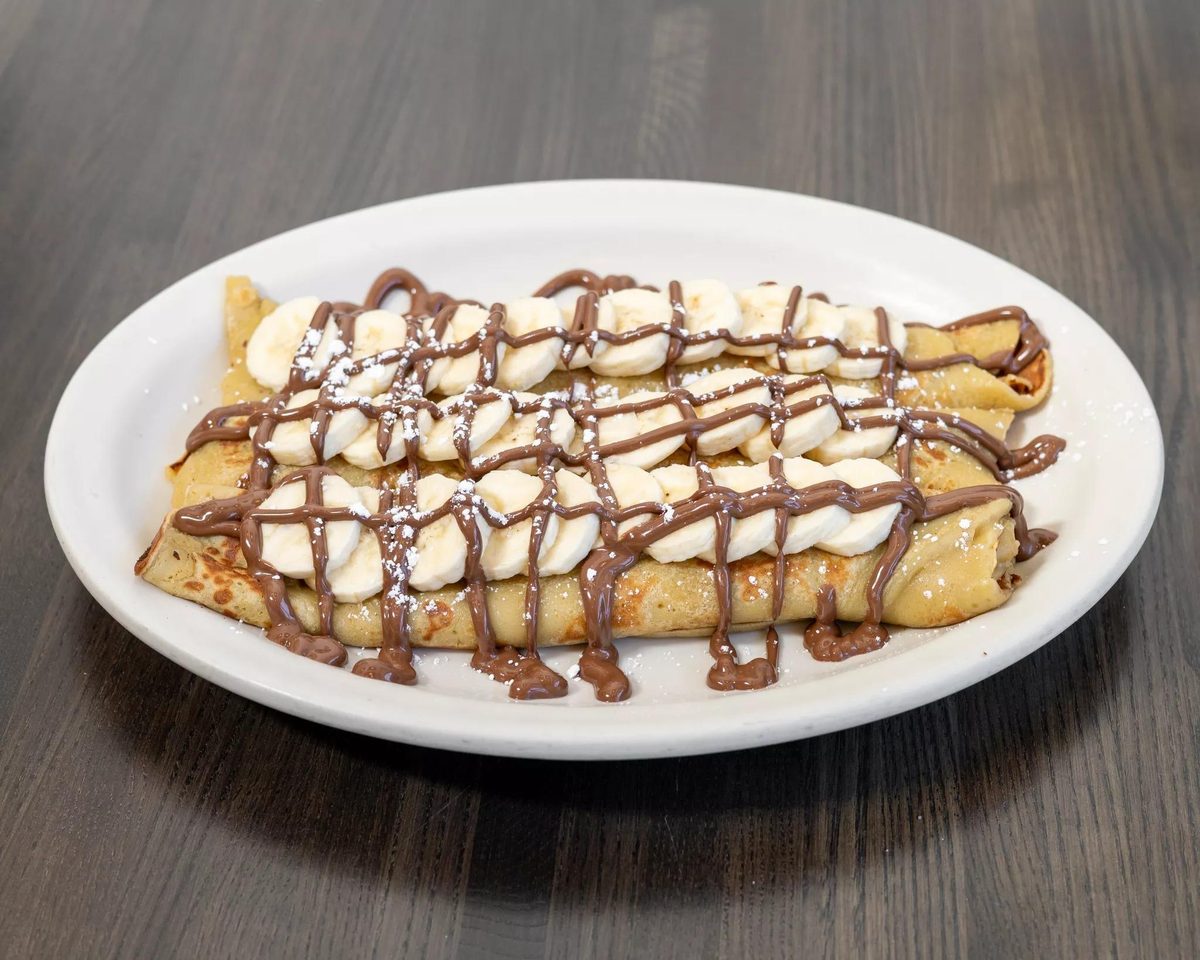 Nutella Banana Crepes